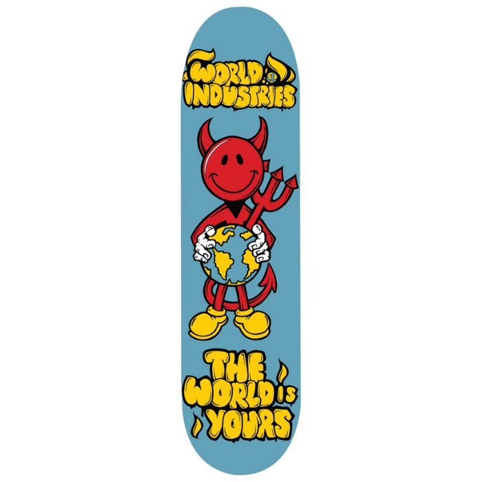 World Industries The World is Yours Devil Skateboard Deck