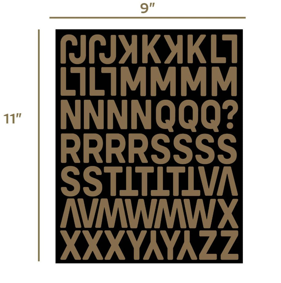 Pepper Griptape Alphanumeric Custom Grip Kit