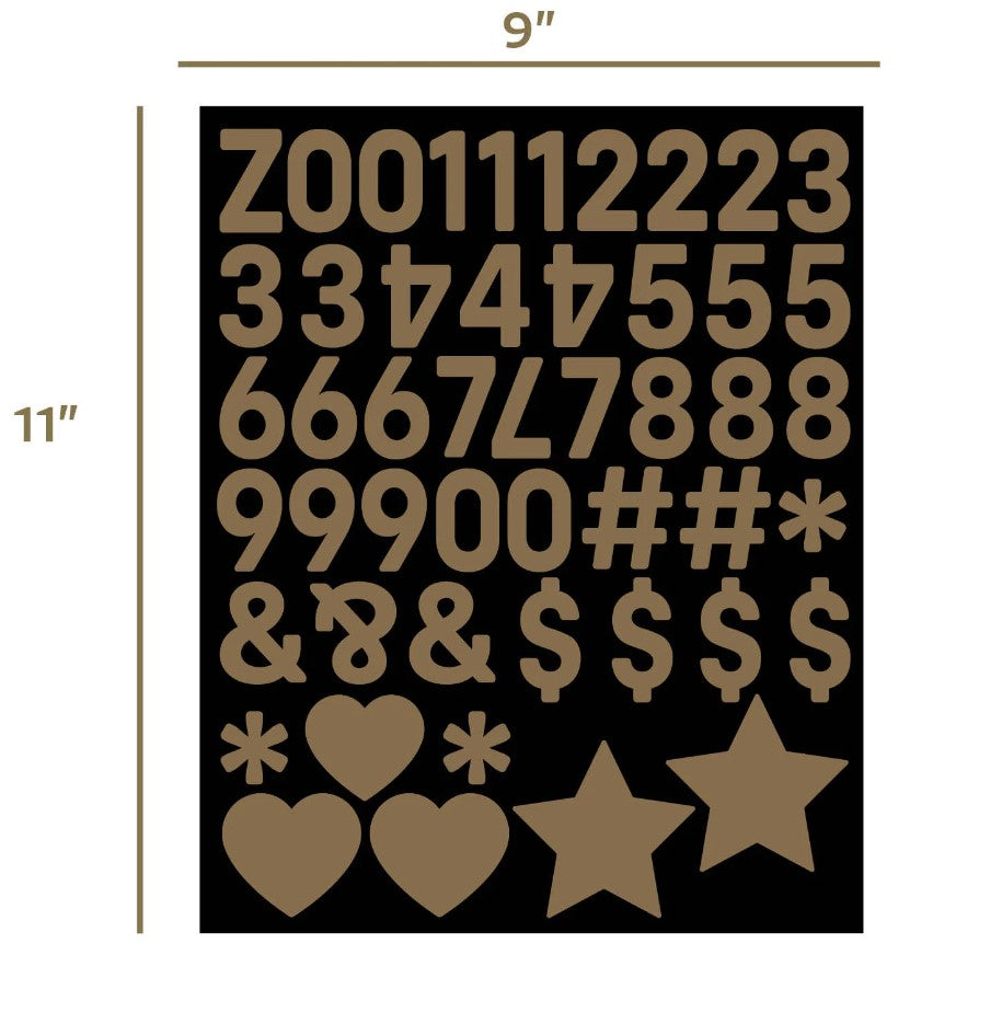 Pepper Griptape Alphanumeric Custom Grip Kit