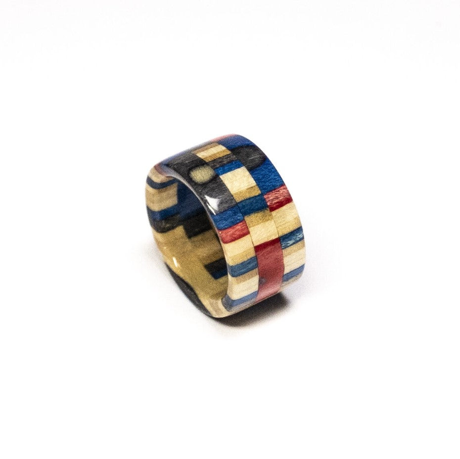 Recycled Skateboard Ring