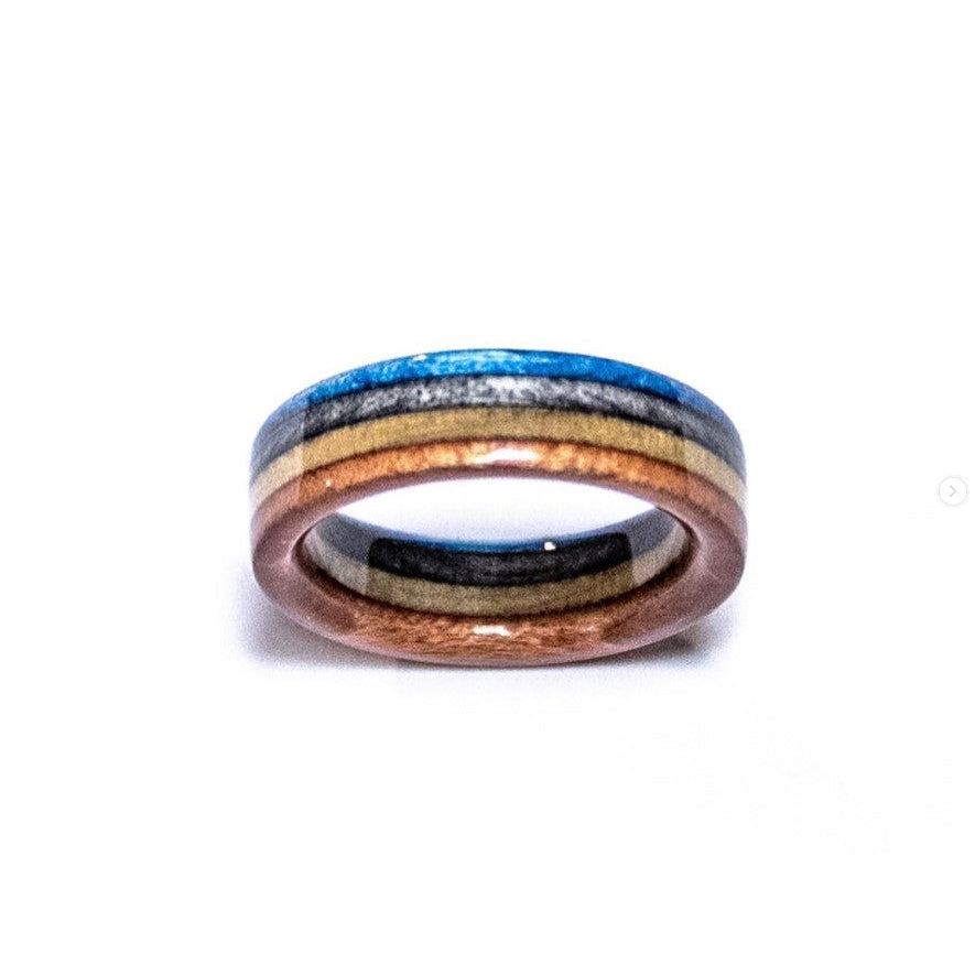 Recycled Skateboard Ring