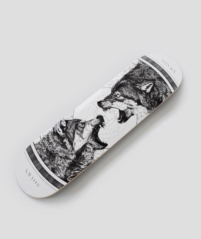 SOVRN Geri & Freki Skateboard Deck