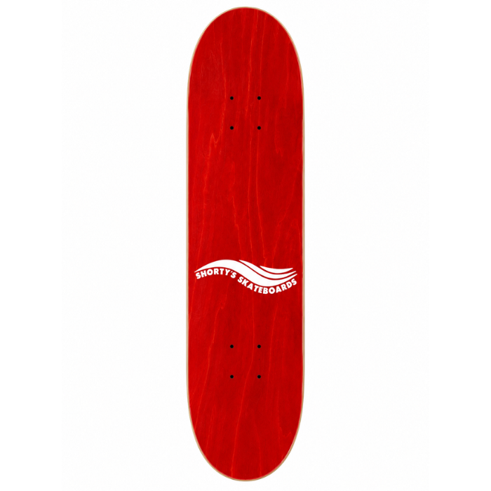 Shortys Muska Silhouette Skateboard Deck - MISPRINT