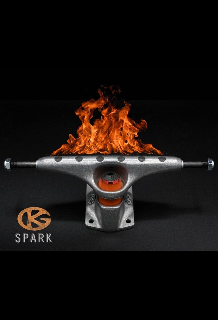 Grind King Spark Truck on Fire