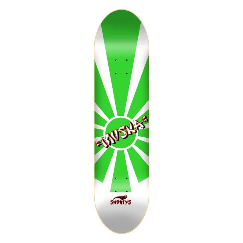 Shortys Muska Kamikaze Sun Skateboard Deck