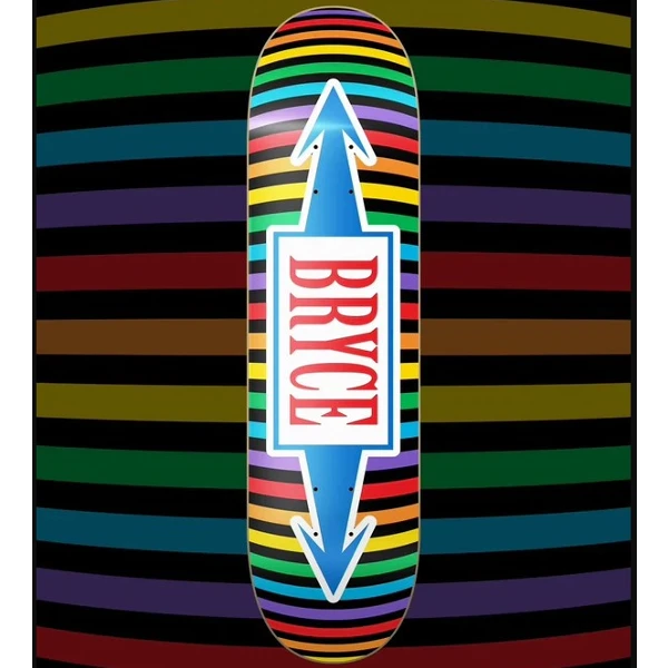 Stereo Bryce Wettstein Colorwaves Skateboard Deck