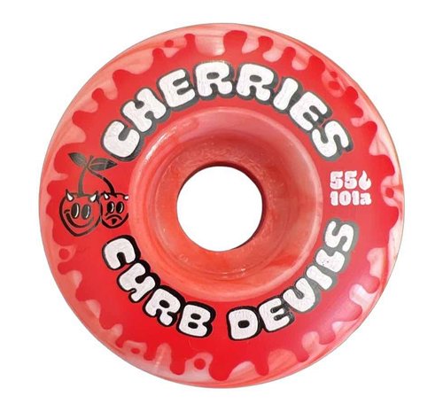 Cherries Wheels Curb Devils 55mm Skateboard Wheels